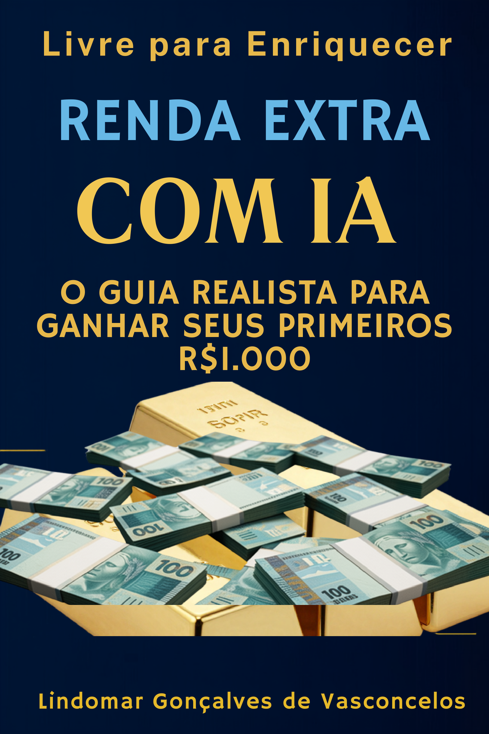 Capa do livro Renda Extra com IA